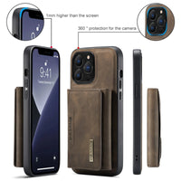 Thumbnail for 2 in 1 Detachable iPhone Leather Case Wallet and Card Holder
