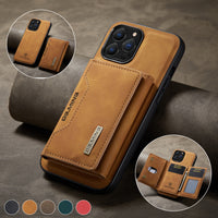 Thumbnail for 2 in 1 Detachable iPhone Leather Case Wallet and Card Holder