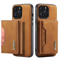 Thumbnail for 2 in 1 Detachable iPhone Leather Case Wallet and Card Holder