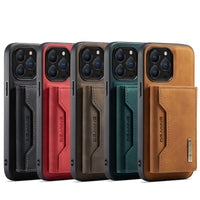 Thumbnail for 2 in 1 Detachable iPhone Leather Case Wallet and Card Holder