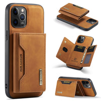 Thumbnail for 2 in 1 Detachable iPhone Leather Case Wallet and Card Holder