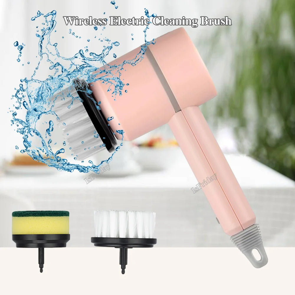 Electric Cleaning Dish Brush