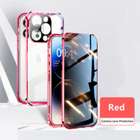 Thumbnail for Anti-Peep Privacy Magnetic Adsorption Case for iPhone