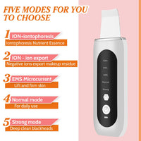 Thumbnail for Ultrasonic Face Skin Scrubber EMS