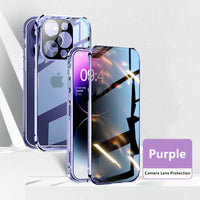 Thumbnail for Anti-Peep Privacy Magnetic Adsorption Case for iPhone