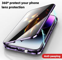 Thumbnail for Anti-Peep Privacy Magnetic Adsorption Case for iPhone